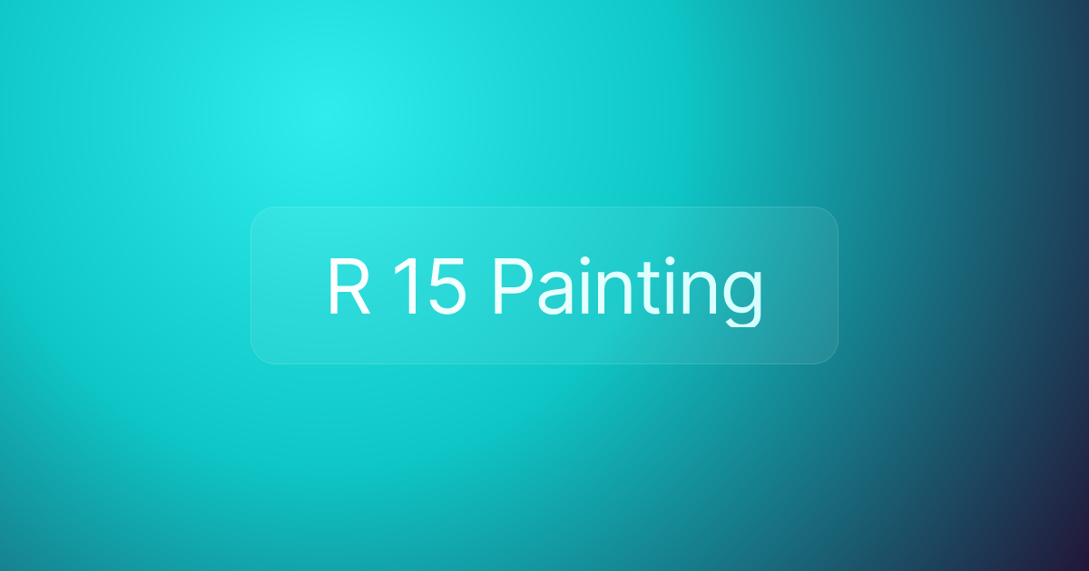 R 15 Painting