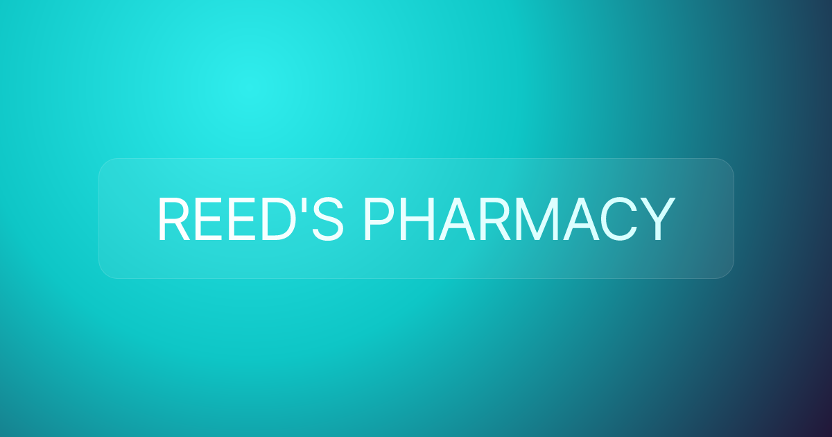 REED'S PHARMACY