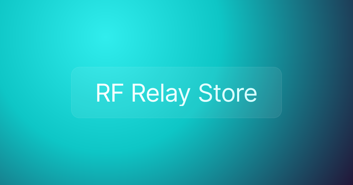 RF Relay Store