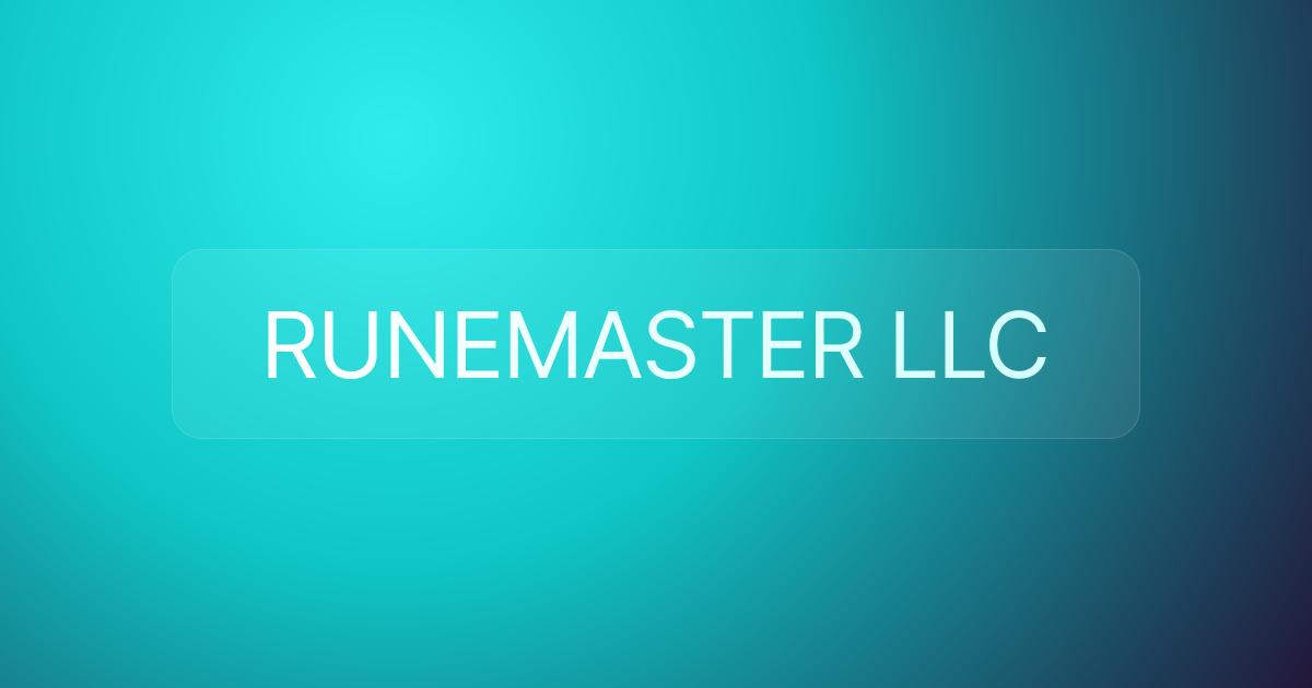 RUNEMASTER LLC