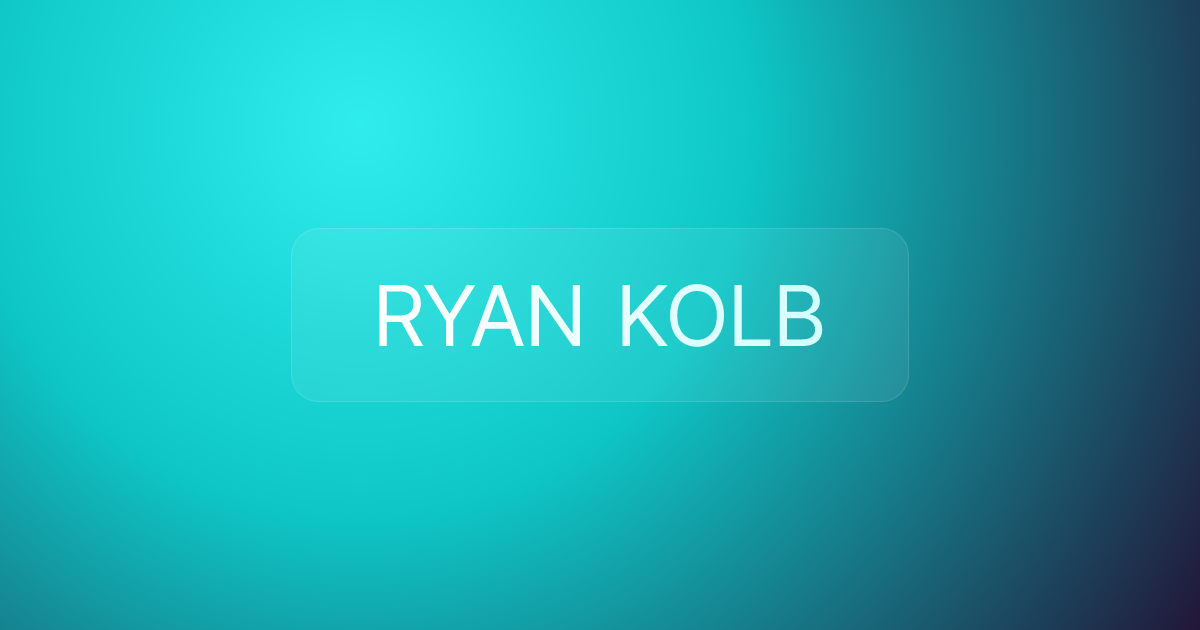 RYAN KOLB