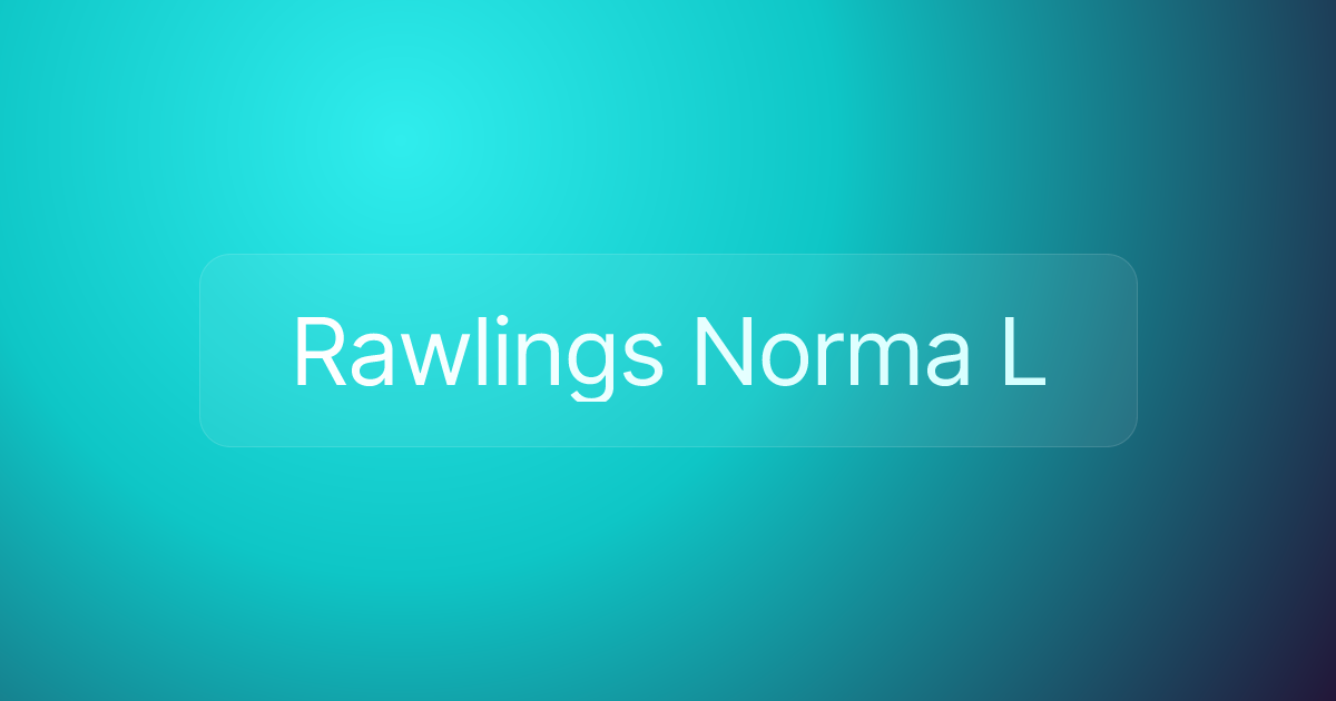 Rawlings Norma L