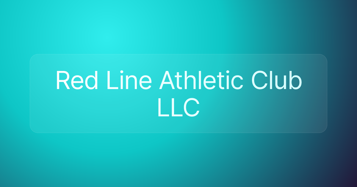 Red Line Athletic Club LLC