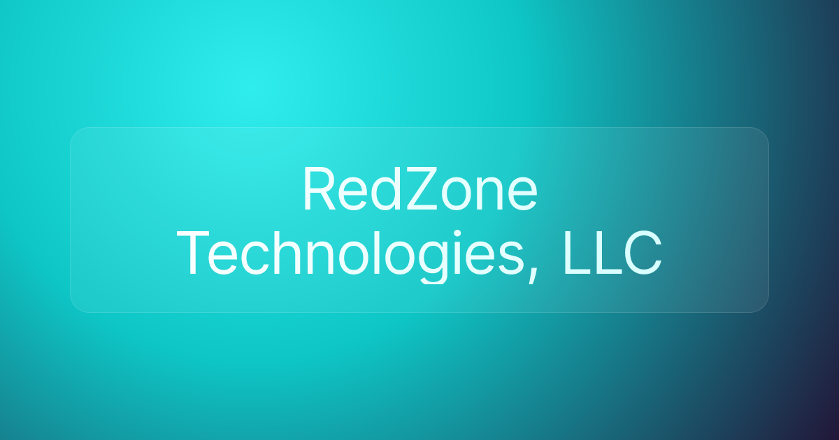 RedZone Technologies, LLC