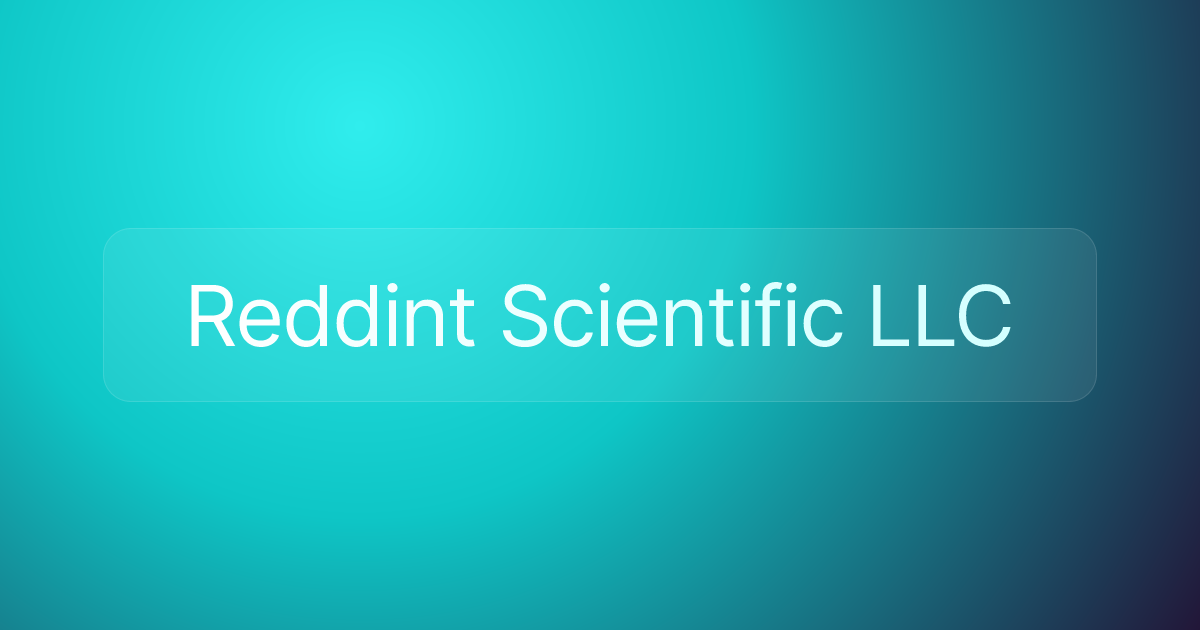 Reddint Scientific LLC