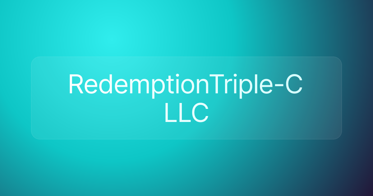 RedemptionTriple-C LLC