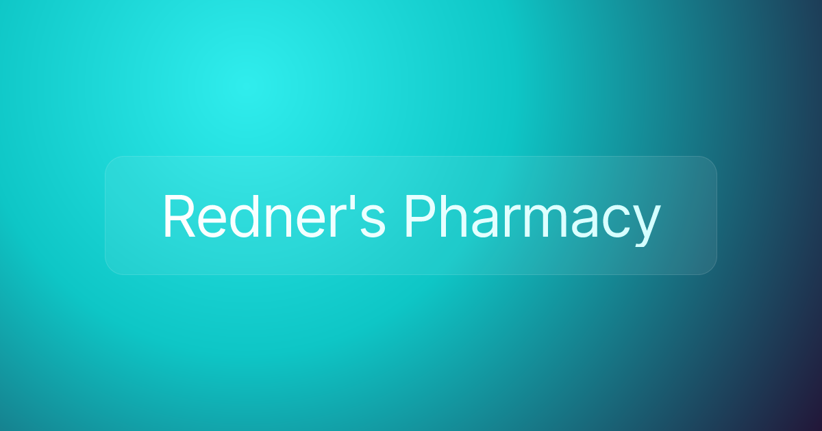 Redner's Pharmacy