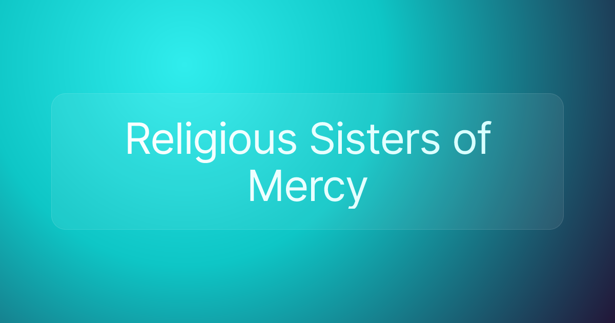 Religious Sisters of Mercy