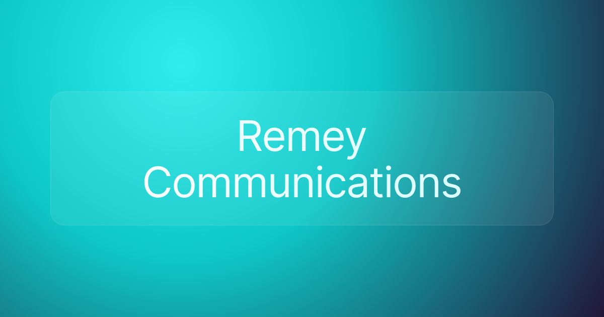 Remey Communications