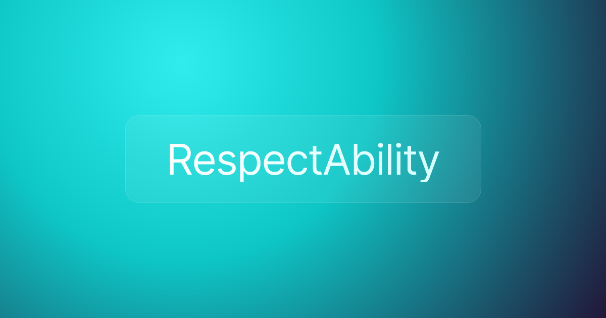RespectAbility