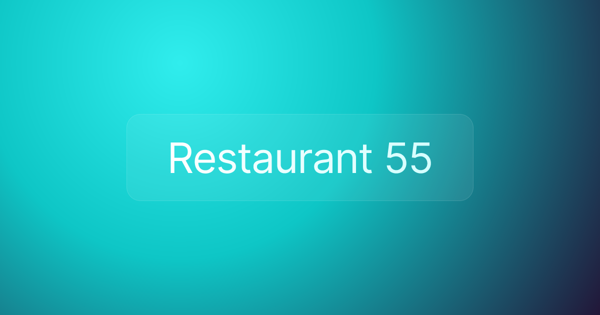 Restaurant 55