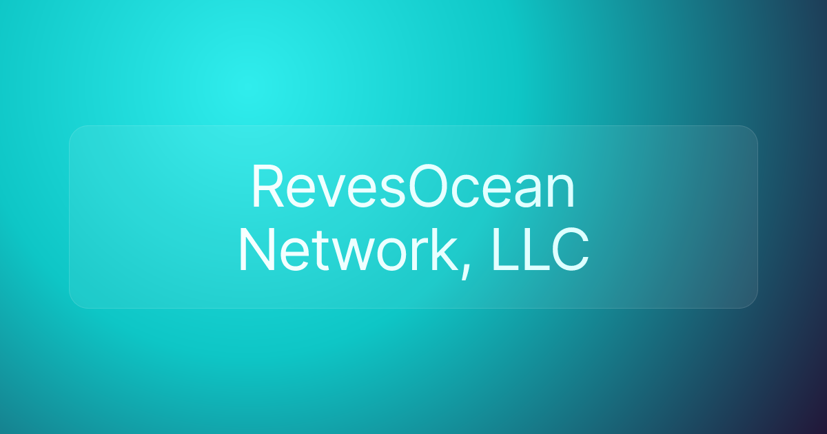 RevesOcean Network, LLC
