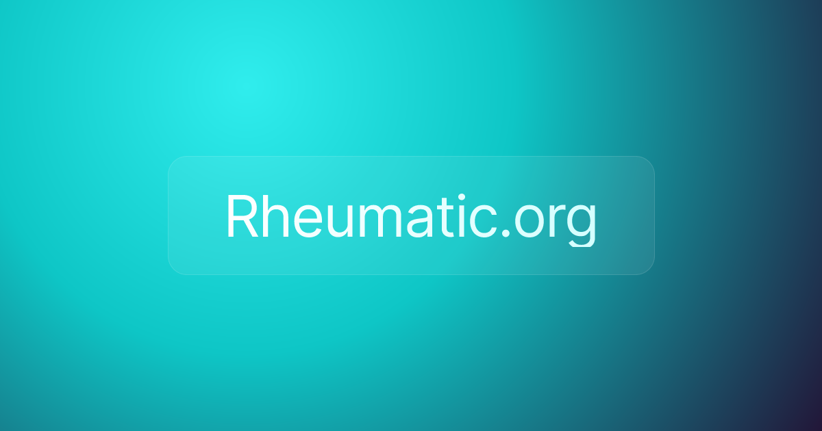 Rheumatic.org