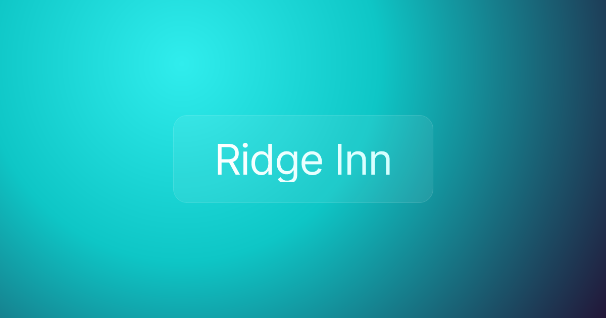 Ridge Inn