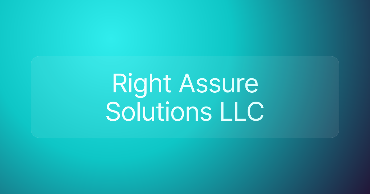 Right Assure Solutions LLC