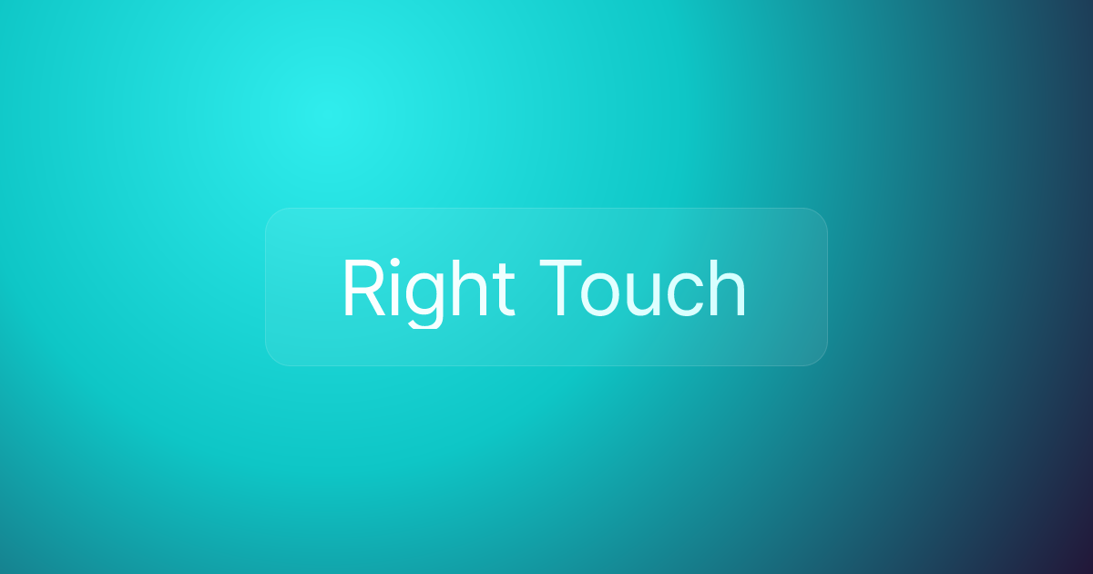 Right Touch