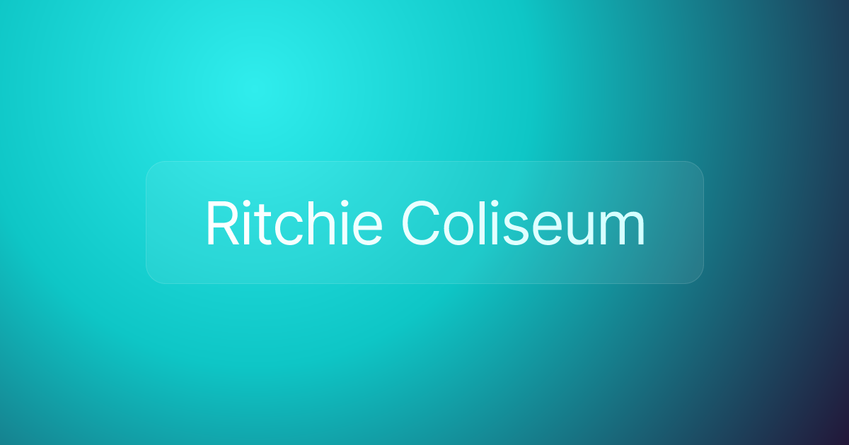 Ritchie Coliseum