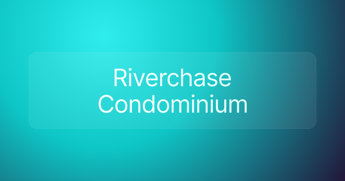 Riverchase Condominium