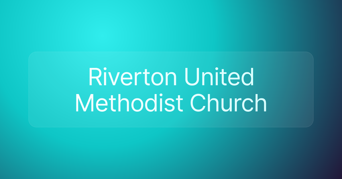 Riverton United Methodist Church