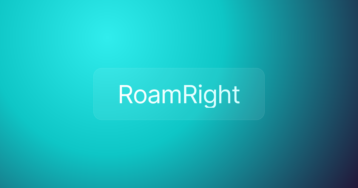 RoamRight