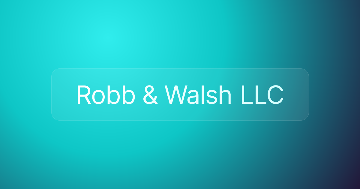 Robb & Walsh LLC