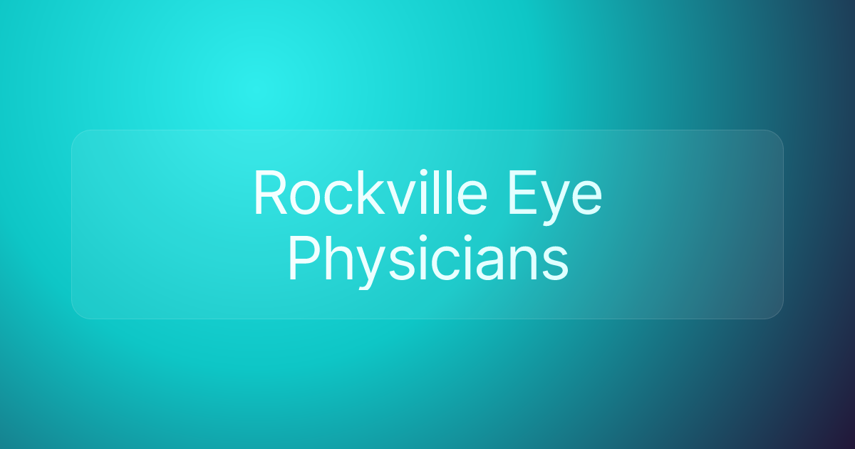 Rockville Eye Physicians