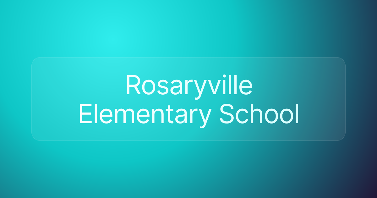 Rosaryville Elementary School