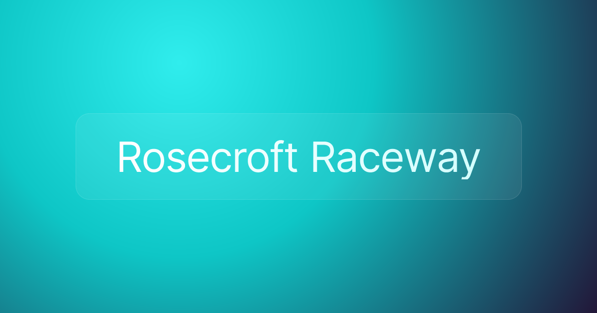 Rosecroft Raceway