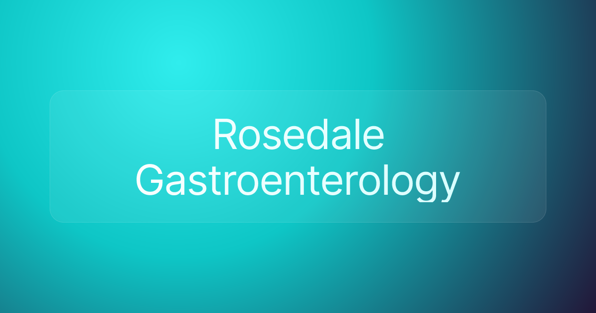 Rosedale Gastroenterology