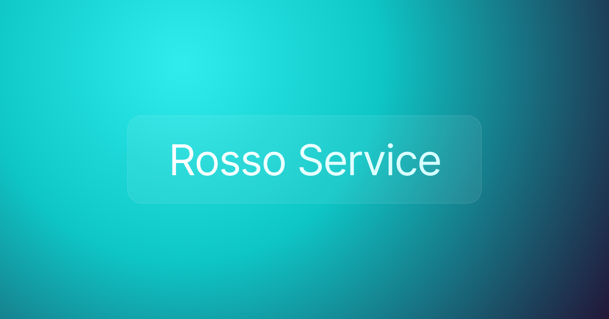 Rosso Service