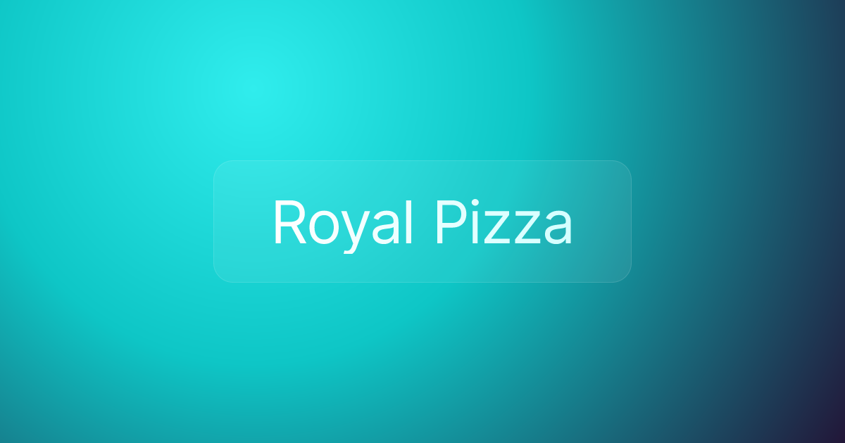 Royal Pizza