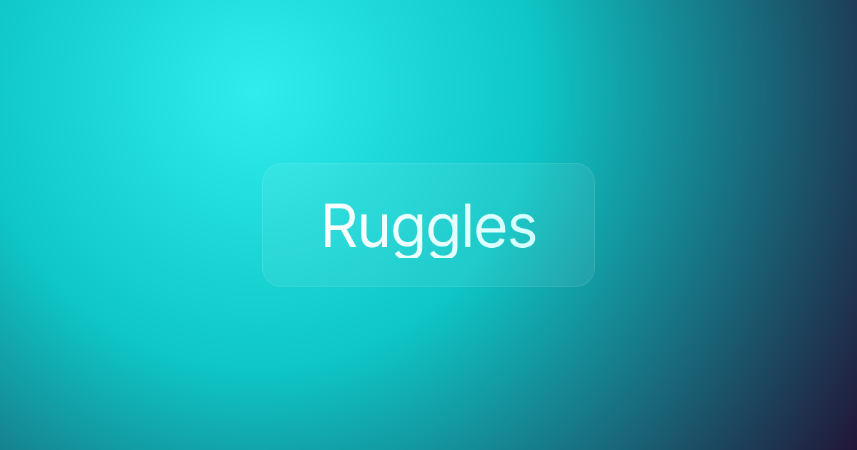 Ruggles