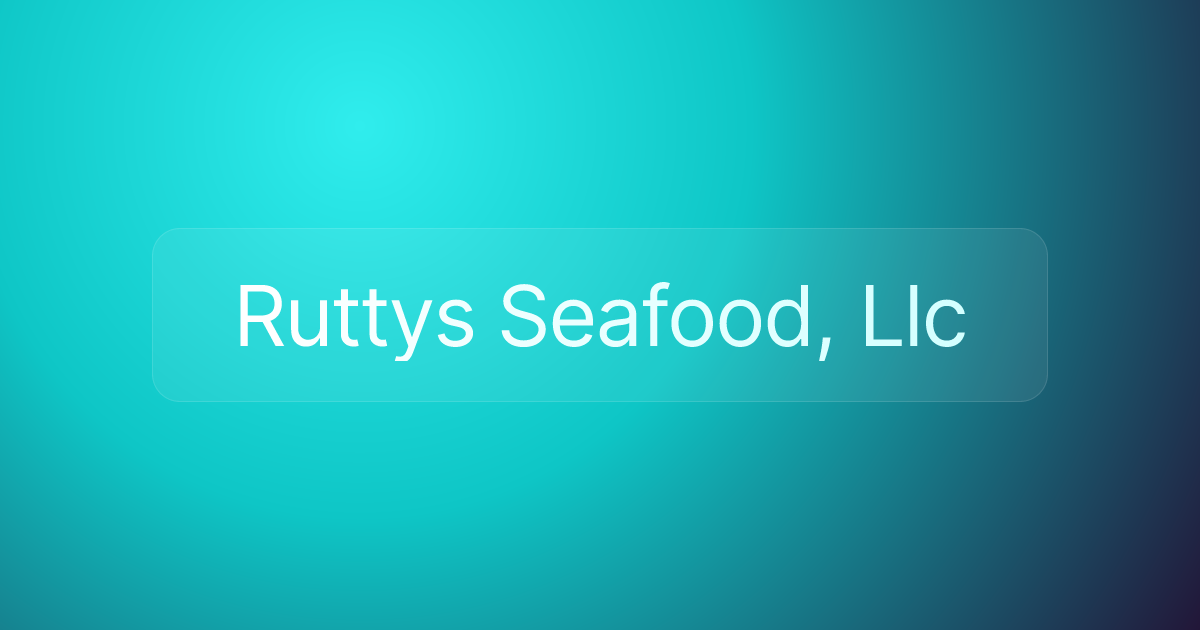 Ruttys Seafood, Llc