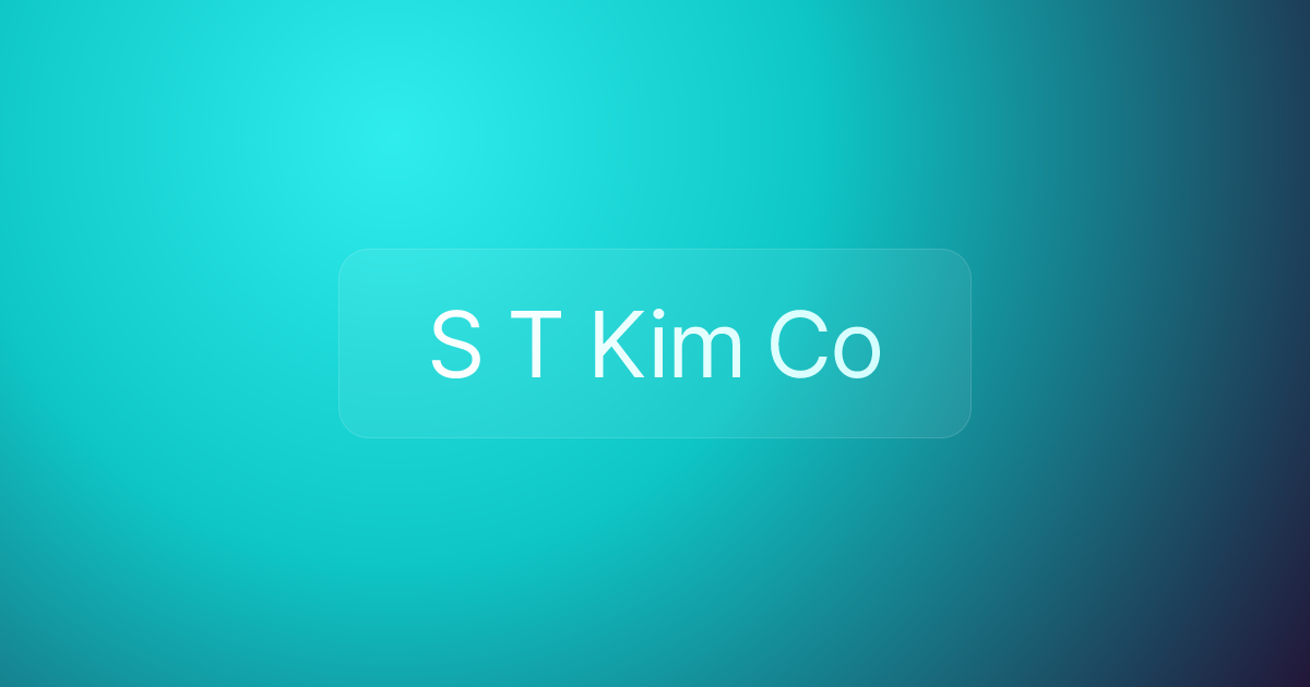 S T Kim Co