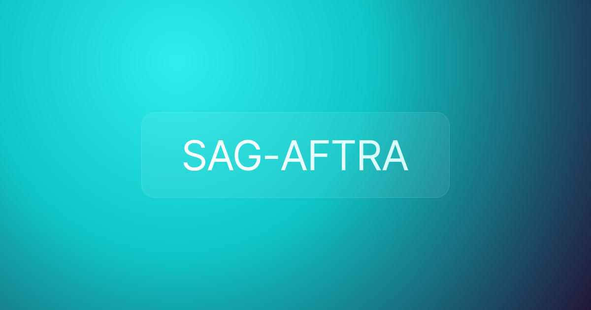 SAG-AFTRA