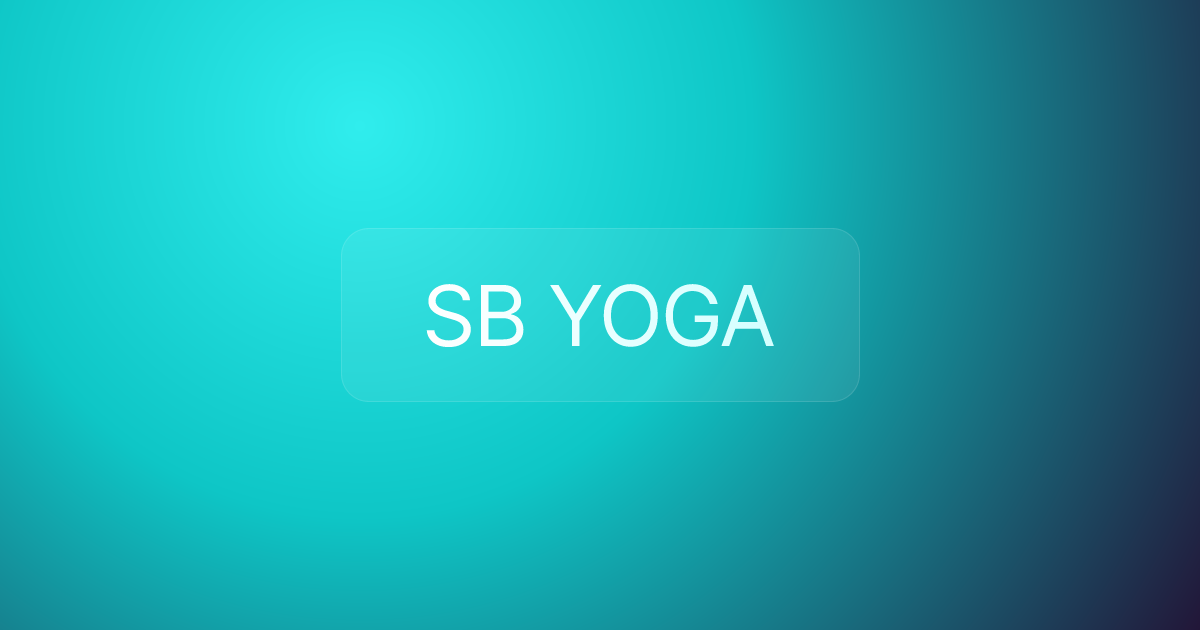 SB YOGA