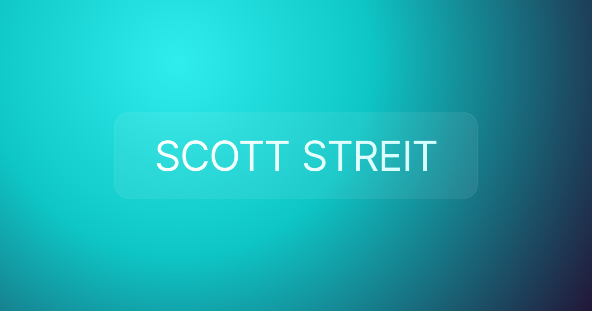 SCOTT STREIT