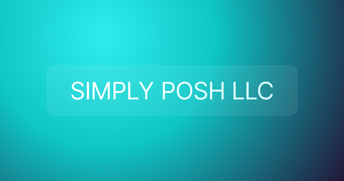 SIMPLY POSH LLC