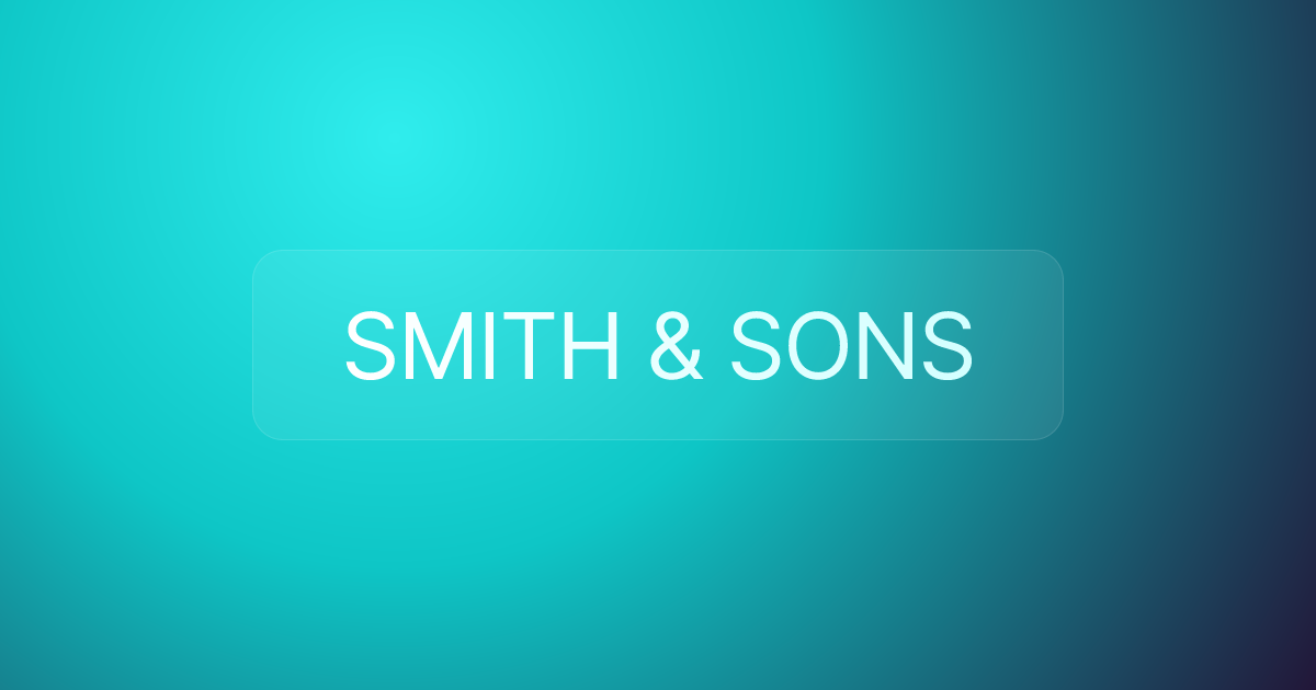 SMITH & SONS