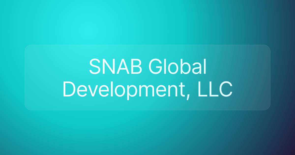 SNAB Global Development, LLC