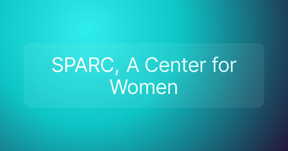 SPARC, A Center for Women