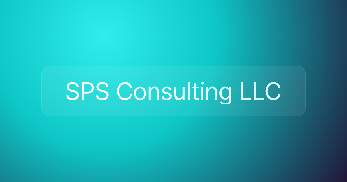 SPS Consulting LLC