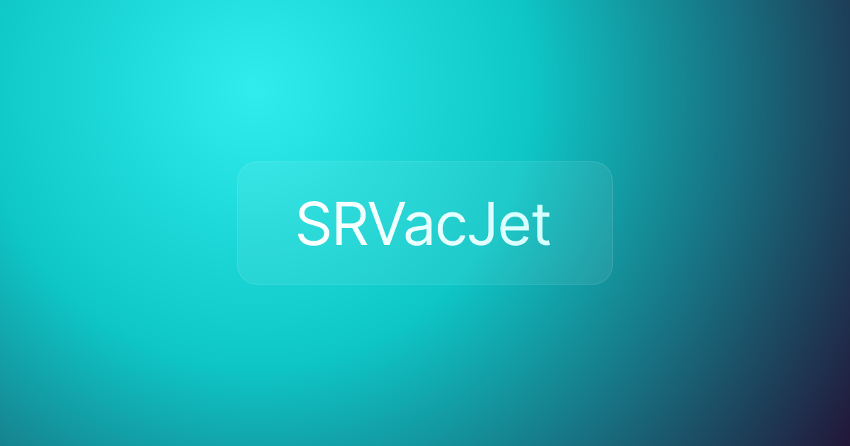 SRVacJet