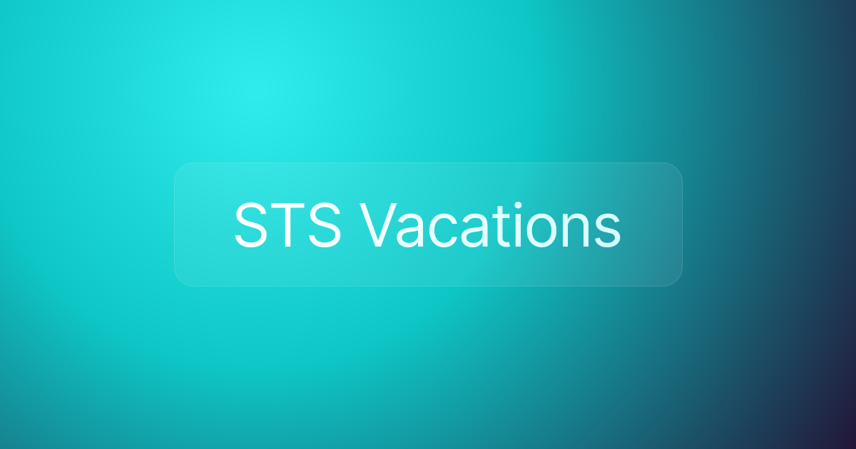 STS Vacations