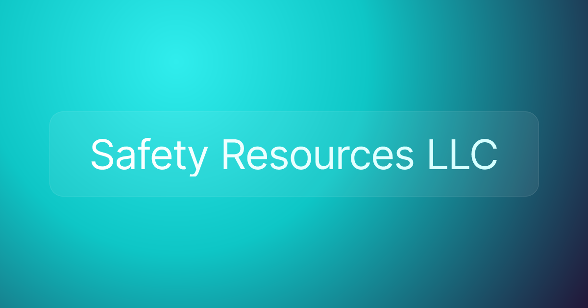 Safety Resources LLC