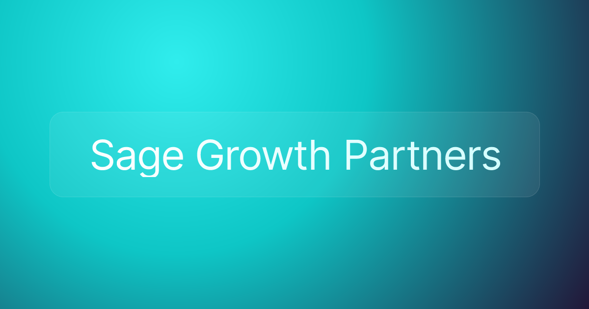 Sage Growth Partners