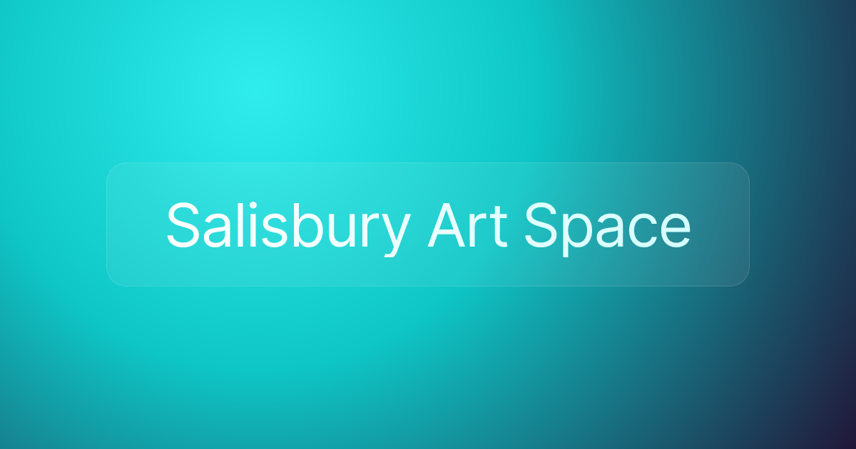 Salisbury Art Space