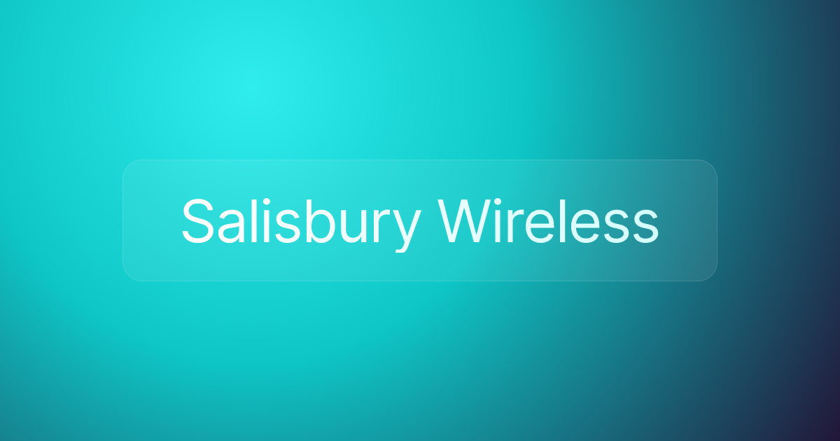 Salisbury Wireless