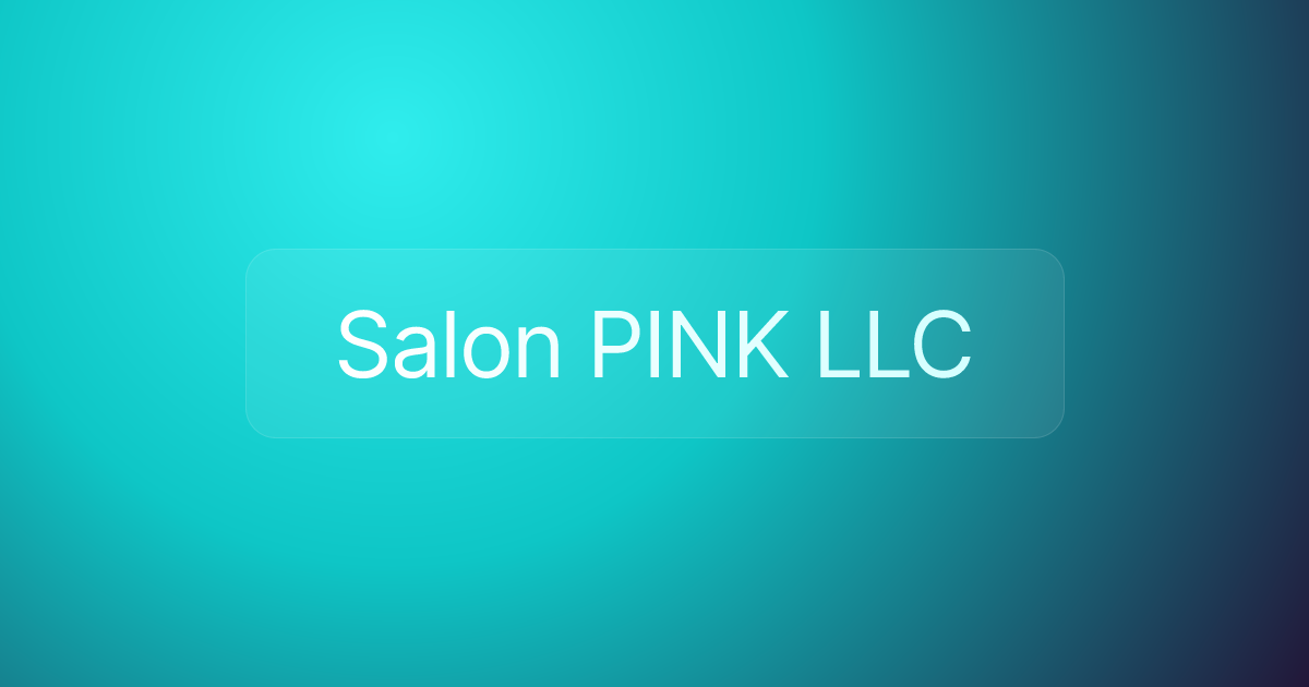 Salon PINK LLC