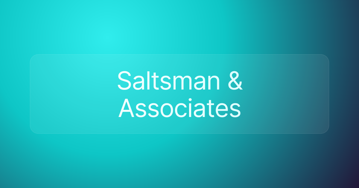 Saltsman & Associates